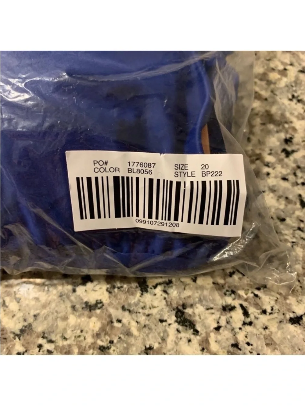 J. Crew Royal Blue Ruffle V-Neck One-Piece Swimsuit